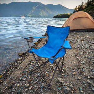 Ultra-Light Modern Aluminum Portable Single Seat Garden Outdoor Chair <b>Backrest</b> Foldable for Beach Camping Picnics Fishing Casual - Product Image 6