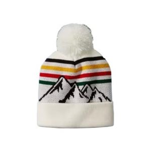 OEM Custom Jacquard logo <b>Mens</b> Beanie Caps Wool <b>Winter</b> <b>Hats</b> - Product Image 1