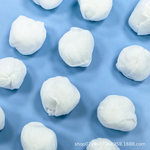 Boules de gaze dégraissée Hongsheng Medical : Boules de gaze stériles jetables personnalisées, boules de gaze hémostatiques de différentes tailles - Product Image 4