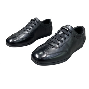 <span class=keywords><strong>Chaussures</strong></span> décontractées <span class=keywords><strong>pour</strong></span> hommes en cuir de vachette souple de première qualité, style de créateur de luxe, confortables, respirantes, à semelle fine et design simple - Product Image 5