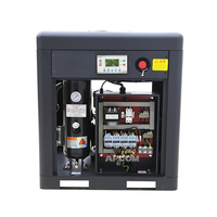 Compresseur d'air rotatif à vis robuste 7,5 kW 40 CFM 8 bars, unité de compression d'air stable pour la production et les stations de retravaillage électronique