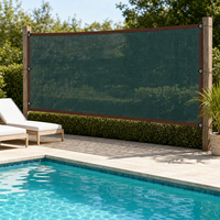 Filet de protection pour jardin avec œillets pré-perforés et bordure renforcée, pour la protection des plantes, clôture de jardin, serre agricole