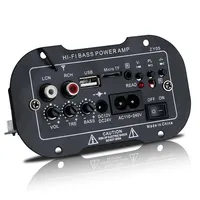 Caisson de basses pour amplificateur de voiture, carte mère, audio extérieur, plaque en fer, 12V 24V 220V, tension universelle, directement de l'usine