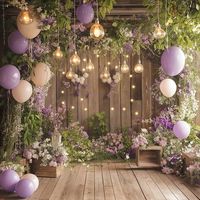 Guirlande de glycine artificielle haut de gamme de 3 m, fleurs réalistes pour décoration de plafond de mariage et de fête