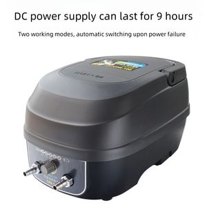 바다 음식 탱크 수족관 고급 플라스틱 산소 펌프 충전식 상자에 대한 휴대용 친환경 물고기 연못 공기 펌프 AC/DC - Product Image 5