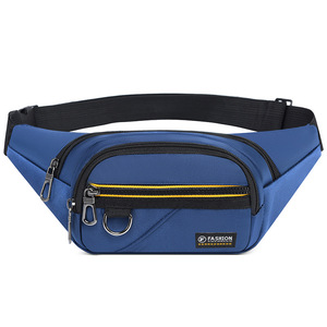 Men's Waist Bag Oxford Cloth 35cmx13cmx6cm Durable Outdoor Sports Crossbody Bag Gray Black Military Green Blue - Product Image 5