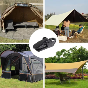 Clip de Bloqueo Resistente Tipo Cocodrilo para Tiendas de Campaña, Mini Abrazadera de Plástico para PC, Clip de Aligátor para Bolsas de Camping al Aire Libre, Accesorio - Product Image 6