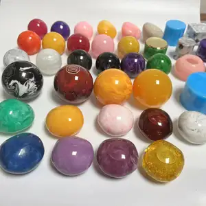 Đường Kính 35Mm 38Mm 50Mm Muti Hình Dạng Màu Vòng Bóng Hình Nắp Đậy Đóng Cửa Nhựa Agate Đá Nước Hoa Cap - Product Image 2