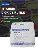 Poudre de Pigment de Dioxyde de Titane de Qualité Industrielle Marque HLBC Chine, Pureté 96%, Rutile Blanc R838 pour Peintures et Revêtements