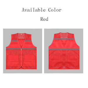 Gilet <span class=keywords><strong>de</strong></span> sécurité réfléchissant haute visibilité en polyester respirant, imperméable et à séchage rapide pour hommes, personnalisable, prix <span class=keywords><strong>de</strong></span> gros abordable - Product Image 2