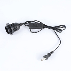 EU chúng tôi anh Muối Đèn AC dây nguồn với inline <span class=keywords><strong>Dimmer</strong></span> chuyển đổi và E14 Đèn chủ dây cáp trên Off chuyển đổi ánh sáng <span class=keywords><strong>dimmer</strong></span> - Product Image 5