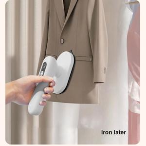 Vaporizador de Ropa Portátil Inalámbrico con Logotipo Personalizado, Plancha de Doble Uso para Ropa Plana o Colgada, para el Hogar y Viajes - Product Image 4