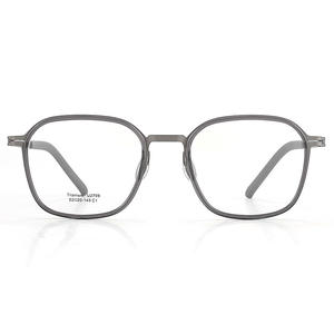 Montura de Gafas Ultraligera de Titanio Linde, Modelo Cuadrado 2709 para Hombre, Tamaño Mediano, Lentes de Plástico, Puente Nasal Estándar - Product Image 1