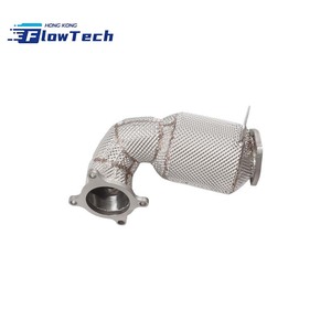 Tubería de Escape de Alto Flujo de Acero Inoxidable T304 para VW Multivan T5/T6 2.0T con Protector Térmico – Instalación Directa - Product Image 5
