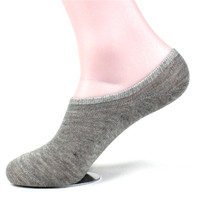 Chaussettes basses invisibles en coton pour hommes, blanches, noires et colorées, pour le printemps et l'été