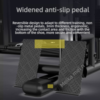 Rack de musculation multifonction Smith Machine Commercial Flybar pour développé couché et squats, construction en fer, pile de poids de 50 kg, pour usage intérieur et domestique, complet