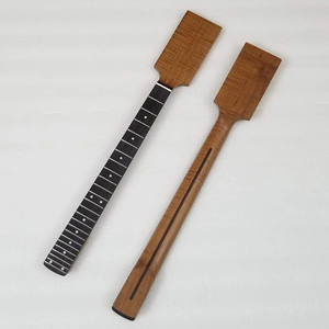 24 Frettes <span class=keywords><strong>Paddle</strong></span> Neck Roasted Flame Maple Palissandre Fingerboard 25.5 "Scale Length Paddles Headstock - Product Image 6