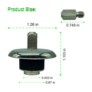 Kit de Repuesto para Licuadora Oster, Incluye Acoplamiento, Pasador Cuadrado y Slinger - Product Image 3