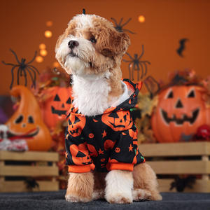 2025 Halloween nueva ropa para mascotas trajes fiesta de Halloween suministros perro gato calabaza Sudadera con capucha - Product Image 6