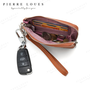 Pierre Loubes Mini Coin <b>Purse</b> <b>Small</b> Solid Color Waterproof Keychain Wallet Women's Everyday Use - Product Image 4