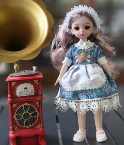 Hot-selling Doll for Costume Changes - 30 cm Realistic <strong>Barbie</strong> Princess Girl Birthday Gift Toy Set for Children - Product Image 5