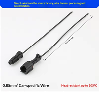 Kabel Konektor Mobil Tahan Air PBT Terisolasi 1/2/3/4/6/8/12/14/16 Pin Male-Female Konektor Kabel Harness Steker Lampu Belakang