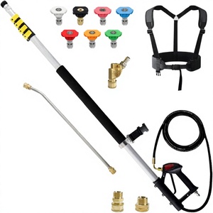 BEST Lance de pulvérisation télescopique pour nettoyeur haute pression de 20 pieds avec buses et tuyau - Product Image 3
