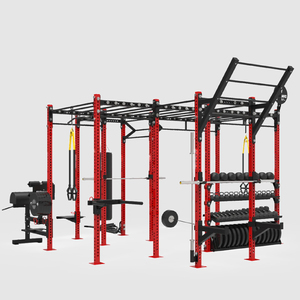 Nhà máy chuyên nghiệp cơ khí thiết kế bản vẽ tùy chỉnh ngoài trời điện Squat giá kéo lên khỉ thanh giàn khoan với Barbell lưu trữ - Product Image 1