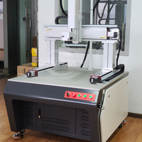 Machine de marquage laser à fibre grand format haute vitesse 100W, gravure et peinture sur métal, épissure sans couture