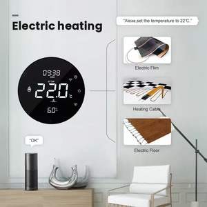 थोक तुया वाईफाई प्रोग्राम योग्य डिजिटल रूम हीटिंग स्मार्ट थर्मोस्टेट तापमान नियंत्रक - Product Image 5