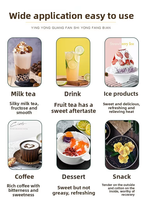 5kg Packs of Best Selling U-pick Food Grade Liquid Fructose Sucrose Flavoring Syrup for Bubble Tea Ingredients