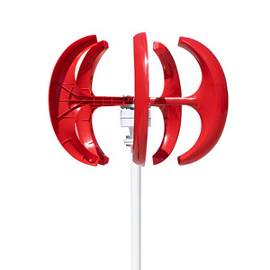 400W 12V/24V Vertical Wind <b>Generator</b>, Red Lantern Type 5-Blade Wind <b>Power</b> Kit R-1000 400W <b>Power</b> Reliable Off-Grid Energy S - Product Image 4
