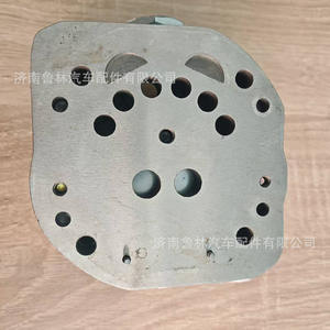 612600130777 Tête de cylindre de compresseur d'air compatible avec moteur Weichai avec plaque de soupape - Product Image 1