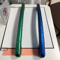 Usinage CNC personnalisable pour poignées de porte principales en alliage d'aluminium - Levier solide antirouille pour usage résidentiel et villas, usinage par électroérosion à fil