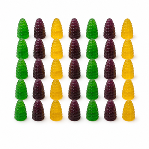 Bonbons Gommeux en Forme <span class=keywords><strong>de</strong></span> Maïs Multicolores OEM ODM, Saveur Naturelle <span class=keywords><strong>de</strong></span> Maïs, Embossés, à la Texture Croquante, Fourniture en Gros - Product Image 3