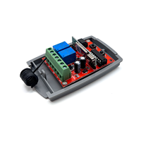 Control remoto para puerta de garaje 12V 27A 433.92mhz con código variable y código fijo, receptor de control de puerta 433.92 mhz