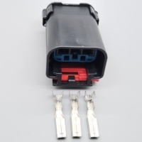 Conector de cableado hembra gris 2p 2.0mm 6189-0533 con terminales y sellado para sensor de presión de CA de excavadora