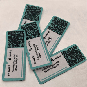 Étiquettes tissées NFC pour vêtements, étiquettes de vêtements en balles, étiquettes à déchirer pour chaussures, étiquettes personnalisées de mode privée - Product Image 5