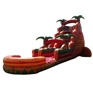 Lớn Inflatable cá mập bụng trượt Inflatable trượt N trượt cá mập trượt nước - Product Image 4