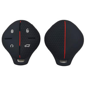Ensemble de porte-clés en silicone pour clé de voiture pour Chery Jetour Dashing X-1 <span class=keywords><strong>Plus</strong></span> DTC <span class=keywords><strong>IDM</strong></span> 2022 2024 Étui de télécommande Porte-clés Coque Accessoires - Product Image 2