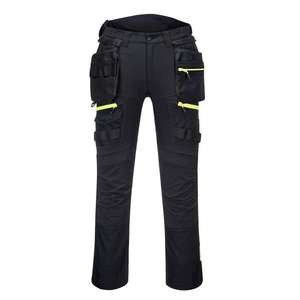 PORTWEST - DX440BKR26 DX4 Pantalón de bolsillo negro con pistolera desmontable-EAN 5036108366705 ROPA DE TRABAJO DE 2017 - Product Image 1