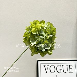 Fleur d'hortensia artificielle Mishu 10 cm en soie pour décoration de mariage et de maison - Product Image 3