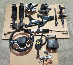 Tricycle Trike <strong>Differential</strong> <strong>Rear</strong> Trailer Axle 7000lb Suspension <strong>Kit</strong> with Leaf Spring 7 Speed Rims and Tire <strong>Kit</strong> - Product Image 5