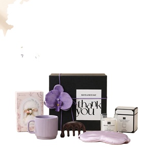 Coffret cadeau de soins personnels haut de gamme pour femmes, ensemble de relaxation avec tasse, coffret cadeau pour la reconnaissance des employés, emballage de remerciement - Product Image 2