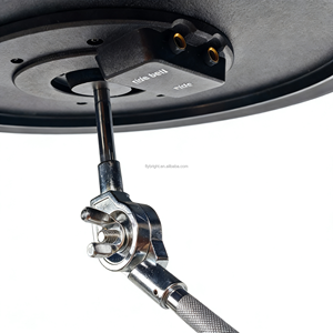 Juego de Platillos Electrónicos Profesionales Cozy Drum de 12/14/16 Pulgadas, Doble y Triple Zona, Hi-Hat, Splash, <span class=keywords><strong>Crash</strong></span>, Ride, Brillantes - Product Image 5