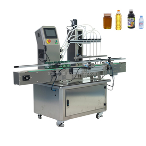 Machine de remplissage de liquides fiable à pompe magnétique 4 têtes, 50 ml-1 L, précision ±1 %, garantie 1 an pour usage alimentaire, chimique et commercial - Product Image 2