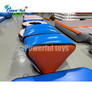Ninja Warrior Obstáculos Pasos oscilantes inflables Air Track Crawl Bridge Mats para parques de aventura y uso público - Product Image 5