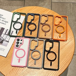 Senyork newest anti slip frame colours clear 2 in 1 armour phone case magnetic cover for samsung S26 <b>ultra</b> for iPhone 17 <b>pro</b> max - Product Image 6