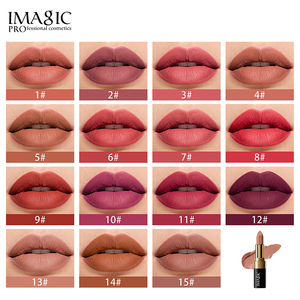 IMAGIC Venta al por Mayor Cosméticos de Belleza para Labios Larga Duración Mate Mágico Rojo Nude <span class=keywords><strong>Rouge</strong></span> a Levre Juego de Lápices Labiales - Product Image 2