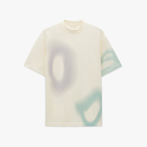 Ensemble deux pièces avec logo de marque personnalisé pour hommes, vente en gros de t-shirts surdimensionnés à manches courtes interlock - Product Image 1